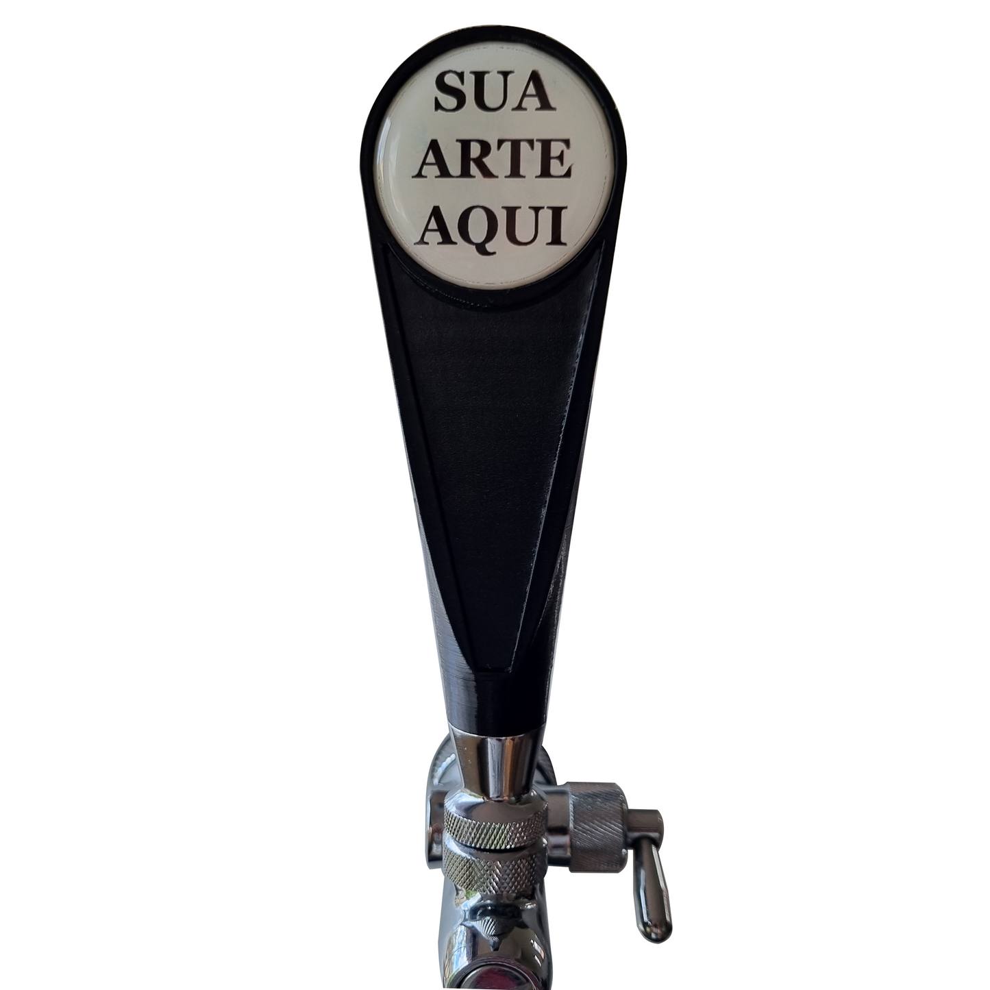 Manopla de Chopeira Tap Handle Modelo Classic Personalizado Com a Sua Marca